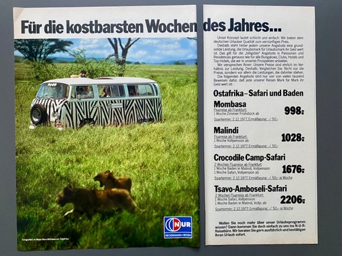 Neckermann reisen bus - neckermann, vw
