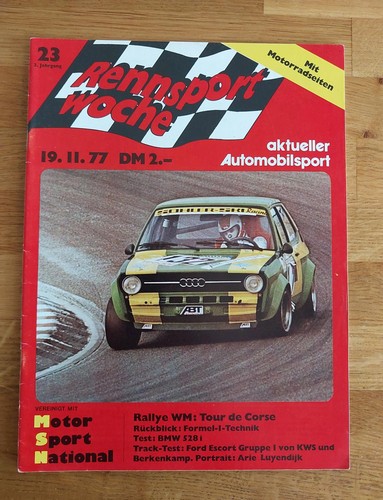 Rennsportwoche 1977 bmw e12 - rennsportwoche,